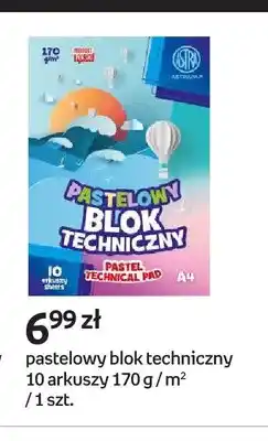 Empik Pastelowy blok techniczny Astra oferta