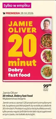 Empik Książka 20 minut. Dobry fast food Jamie Oliver oferta