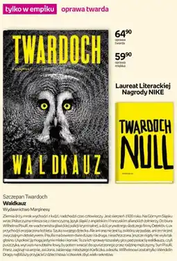 Empik Książka Waldkauz oprawa twarda Szczepan Twardoch oferta