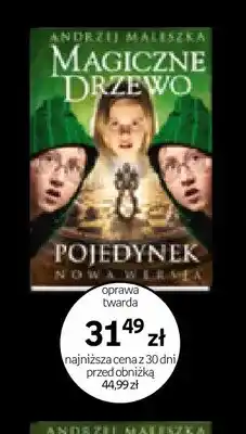 Empik Książka Magiczne Drzewo Pojedynek nowa wersja oprawa twarda Andrzej Maleszka oferta