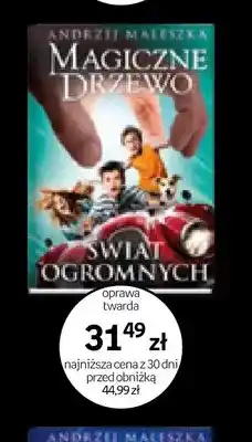Empik Książka Magiczne Drzewo Świat Ogromnych oprawa twarda Andrzej Maleszka oferta