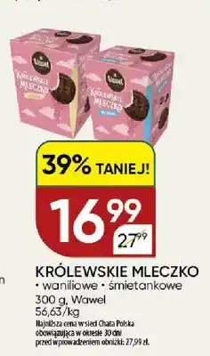 Chata Polska Królewskie Mleczko waniliowe Wawel oferta