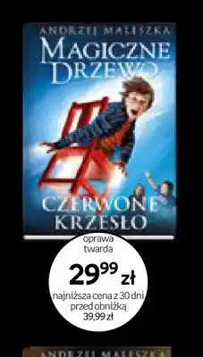 Empik Książka Magiczne Drzewo Czerwone krzesło oprawa twarda Andrzej Maleszka oferta