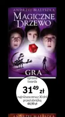 Empik Książka Magiczne Drzewo Gra oprawa twarda Andrzej Maleszka oferta