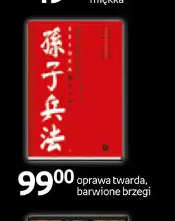 Empik Książka Sztuka wojny Sun Tzu oprawa twarda, barwione brzegi oferta