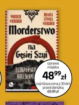 Empik Książka Morderstwo na Gęsiej Szyi oprawa miękka Tadeusz Dołęga-Mostowicz oferta