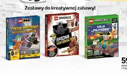 Empik Książka Zestaw do kreatywnej zabawy Batman Epickie pojedynki LEGO oferta