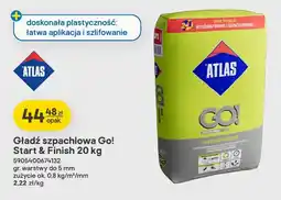 Castorama Gładź szpachlowa Go! Start & Finish Atlas oferta