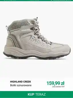 Deichmann Botki sznurowane Highland Creek oferta