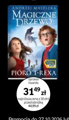 Empik Książka Magiczne Drzewo Pióro T-Rexa oprawa twarda Andrzej Maleszka oferta