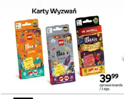 Empik Karty wyzwań Ninjago Be Create LEGO oferta