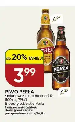 Chata Polska Piwo Perła miodowa oferta