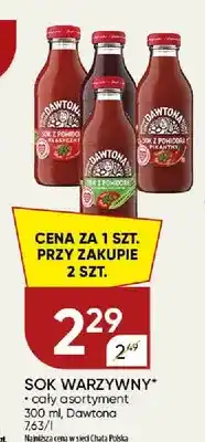 Chata Polska Sok warzywny Dawtona oferta
