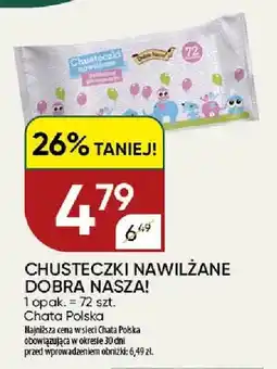 Chata Polska Chusteczki nawilżane Dobra Nasza! oferta