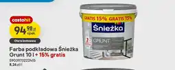 Castorama Farba podkładowa Śnieżka Grunt oferta