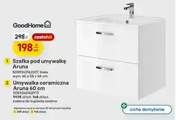 Castorama Szafka pod umywalkę Aruna GoodHome oferta