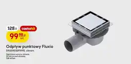Castorama Odpływ punktowy Fluxio chrom oferta