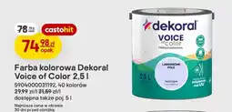 Castorama Farba kolorowa Dekoral Voice of Color oferta