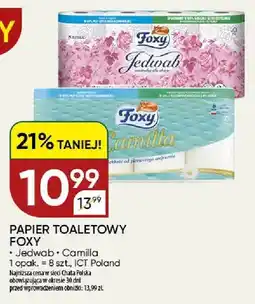 Chata Polska Papier toaletowy Foxy Jedwab 8-pak oferta