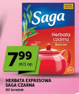 Groszek Herbata Expressowa Saga Czarna oferta