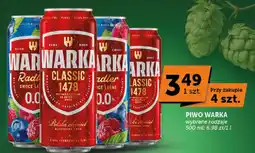Groszek Piwo Warka oferta