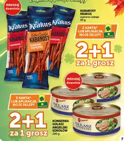 Groszek Kabanosy Krakus oferta