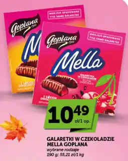 Groszek Galaretki w czekoladzie Mella Goplana oferta