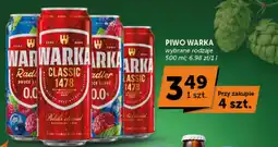 Groszek Piwo Warka oferta
