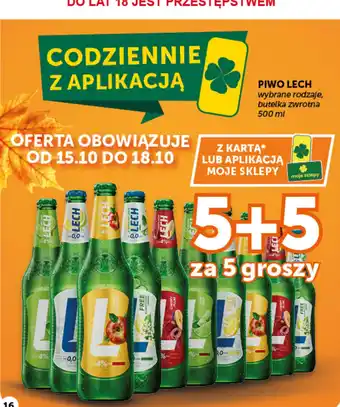 Groszek Piwo Lech oferta