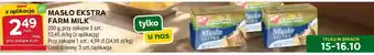 Stokrotka Masło Ekstra Farm Milk oferta