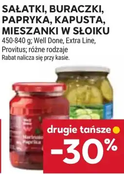 Stokrotka Sałatki, buraczki, papryka, kapusta, mieszanki w słoiku oferta