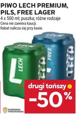 Stokrotka Piwo Lech Premium, Pils, Free Lager oferta