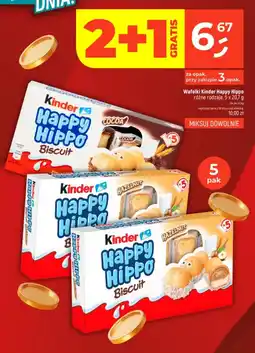 Dealz Kinder Happy Hippo Biscuit oferta