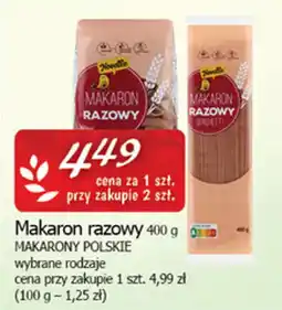 Cezar Delikatesy Makaron razowy oferta