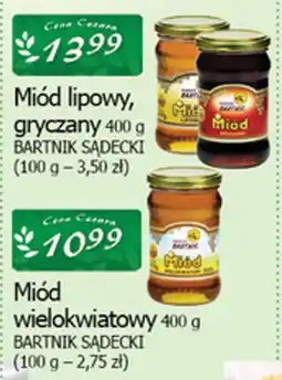 Cezar Delikatesy Miód lipowy, gryczany BARTNIK SADECKI oferta