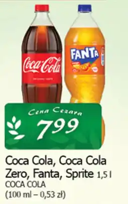 Cezar Delikatesy Coca Cola, Coca Cola Zero, Fanta, Sprite oferta