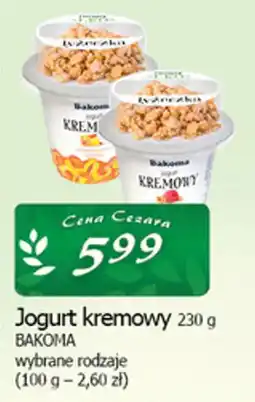 Cezar Delikatesy Jogurt kremowy BAKOMA oferta