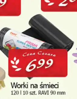 Cezar Delikatesy Worki na śmieci RAVI oferta