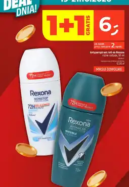 Dealz Antyperspirant roll-on Rexona oferta