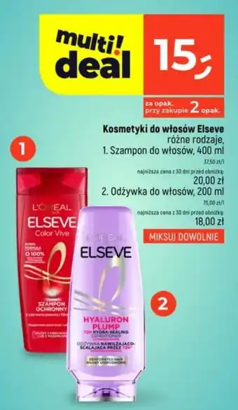 Kosmetyki do włosów Elseve różne rodzaje