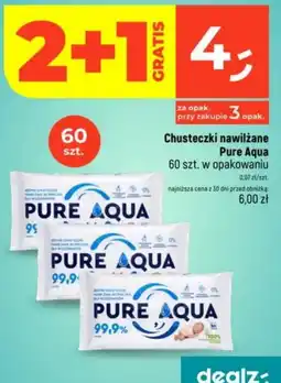 Dealz Chusteczki nawilżane Pure Aqua oferta