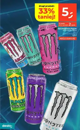 Dealz Napój energetyczny Monster oferta