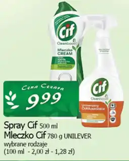 Cezar Delikatesy Spray Cif Mleczko Cif oferta