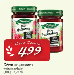Cezar Delikatesy Dżem HERBAPOL wybrane rodzaje oferta