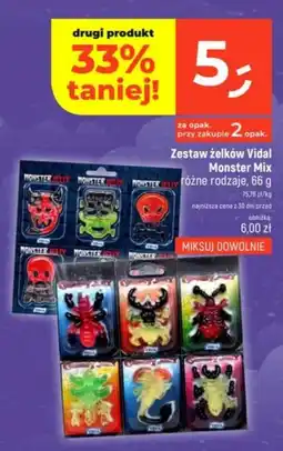 Dealz Zestaw żelków Vidal Monster Mix oferta
