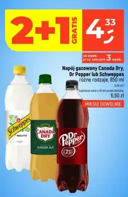 Dealz Napój gazowany Canada Dry, Dr Pepper lub Schweppes oferta
