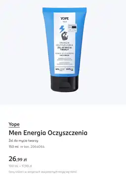 Rossmann Yope Men Energia Oczyszczenia oferta