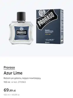 Rossmann Proraso Azur Lime Balsam po goleniu, kojąco-nawilżający oferta