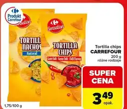 Globi Tortilla chips natural Carrefour Sensation oferta