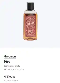 Rossmann Groomen Fire Szampon do brody oferta